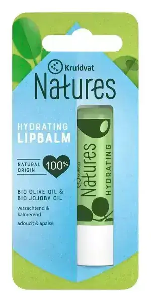 Kruidvat Natures Hydrating Lip Balm Olive Oil & Jojoba Oil