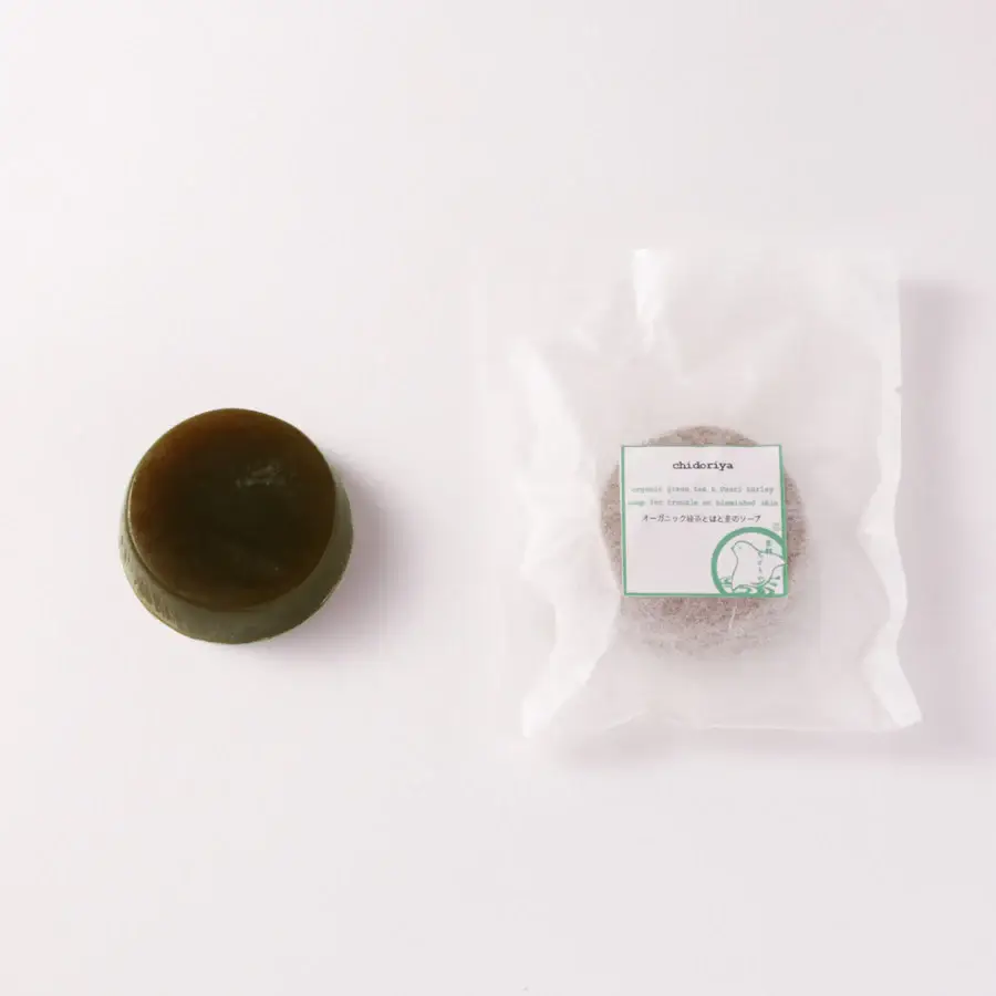 Chidoriya Anti-oxdant Facial Cleanser: Matcha + Pearl Barley