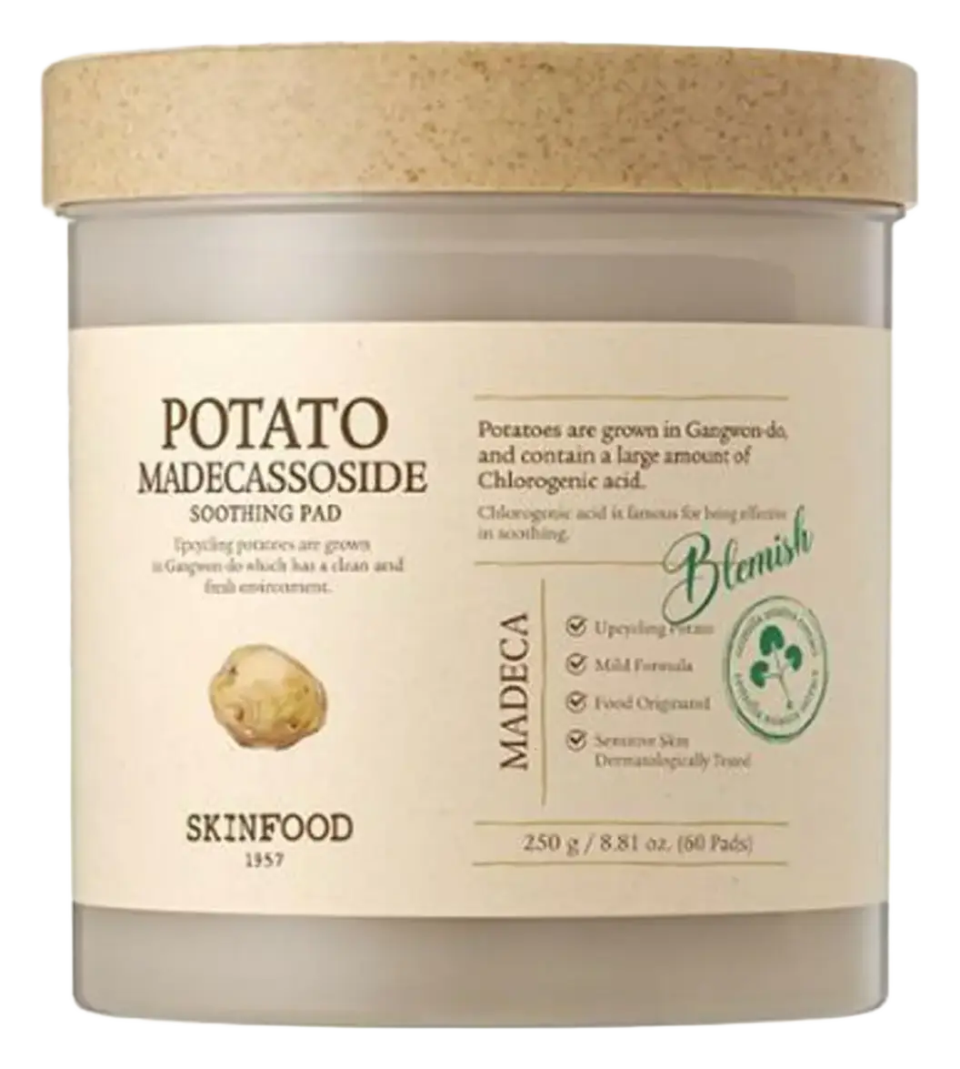 Skinfood Potato Madecassoside Soothing Pad