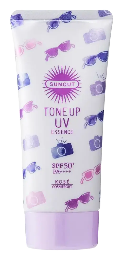Kosé Suncut Tone Up UV Essence SPF 50+ PA++++ Purple