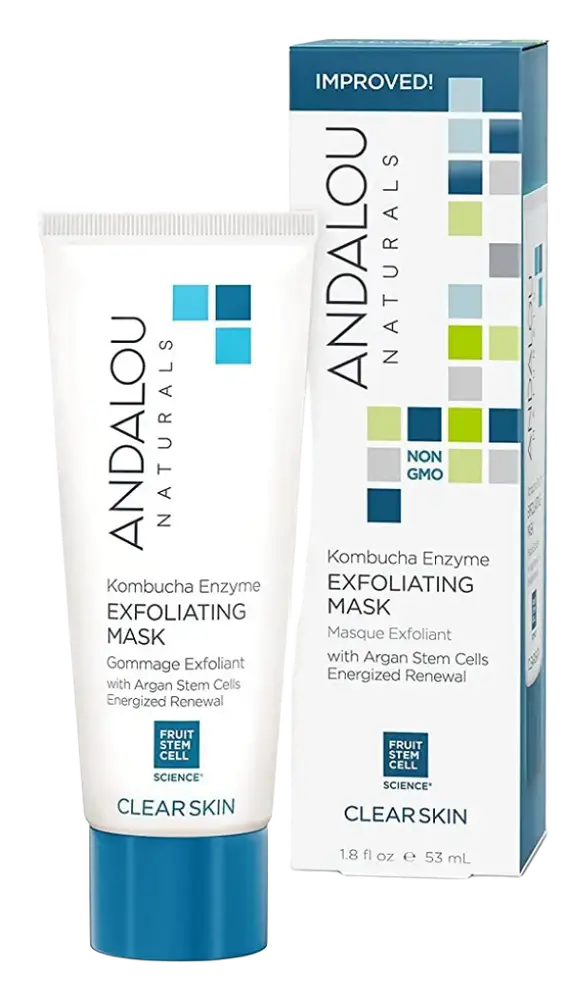 Andalou Naturals Clear Skin Kombucha Enzyme Exfoliating Mask