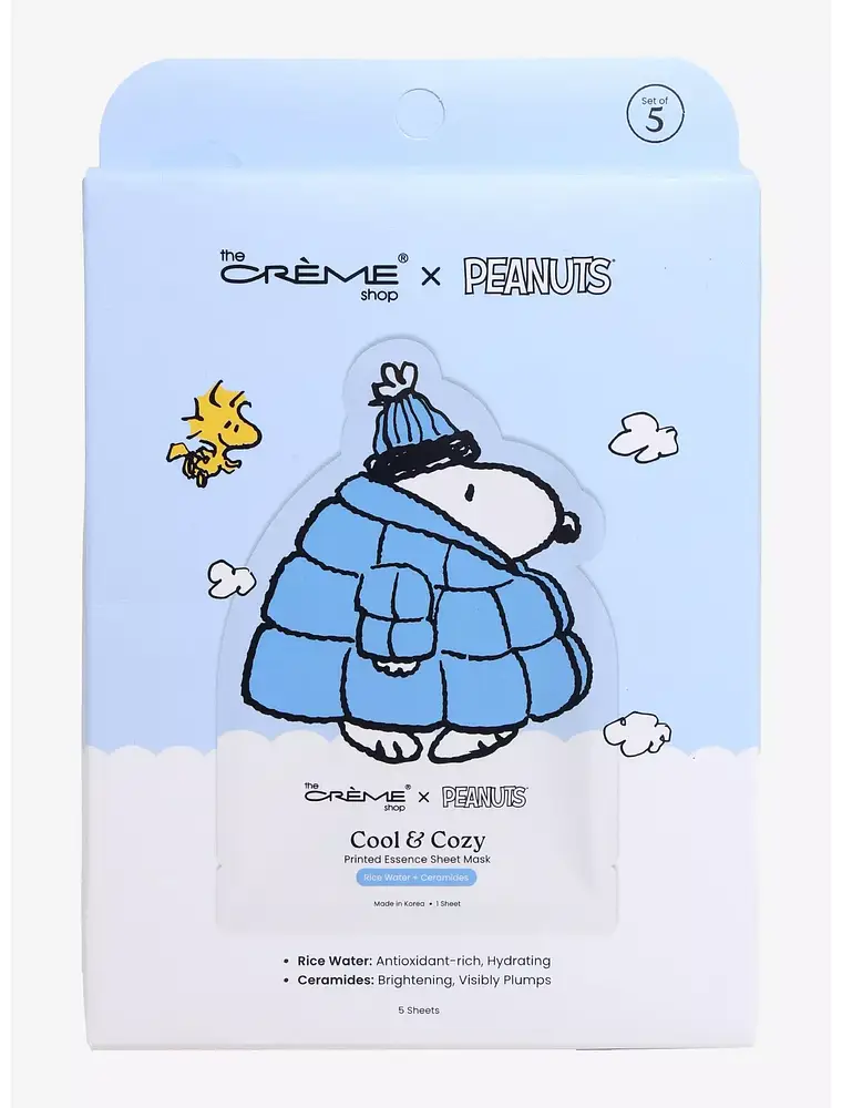 The Creme Shop Peanuts Snoopy Cool & Cozy Face Sheet Mask