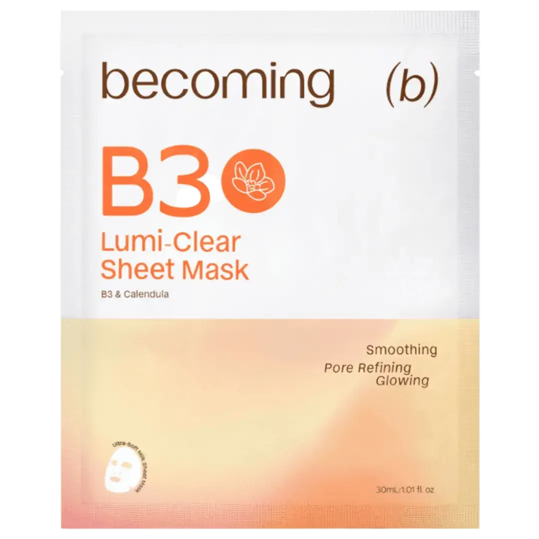 Becoming B3 Lumi-Clear Sheet Mask