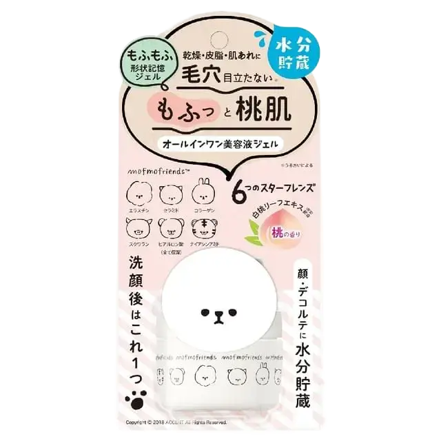 Meishoku Brilliant Colors Mofmofriends All In One Serum Gel