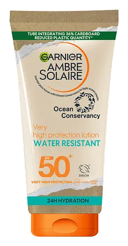 Garnier Ambre Solaire Water Resistant High Protection Lotion SPF50+