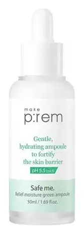 Make p:rem Safe Me. Relief Moisture Green Ampoule