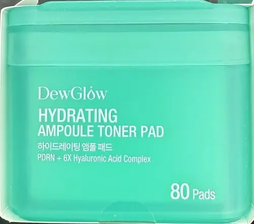 DewGlow Hydrating Ampoule Toner Pad