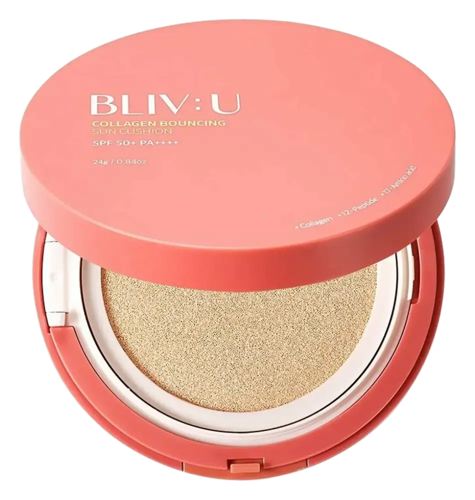 Blivu Collagen Bouncing Sun Cushion SPF50+ PA++++