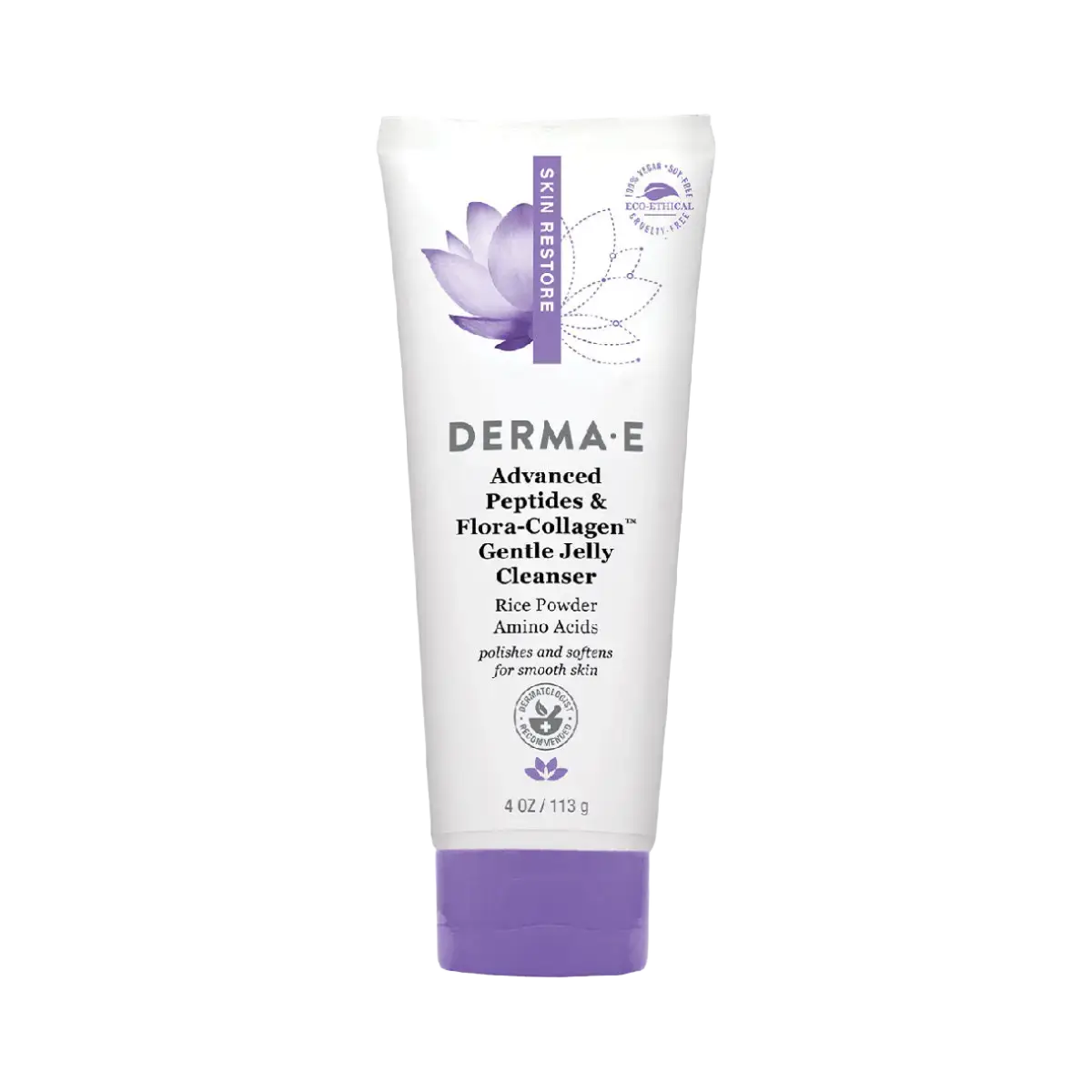 Derma E Advanced Peptides & Flora-Collagen Gentle Jelly Cleanser