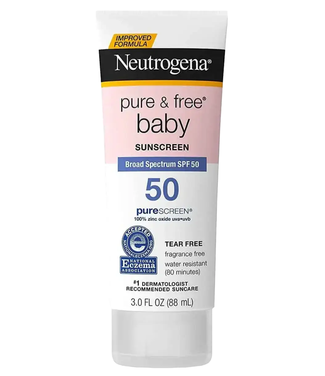 Neutrogena Pure & Free Baby Sunscreen Broad Spectrum SPF 50