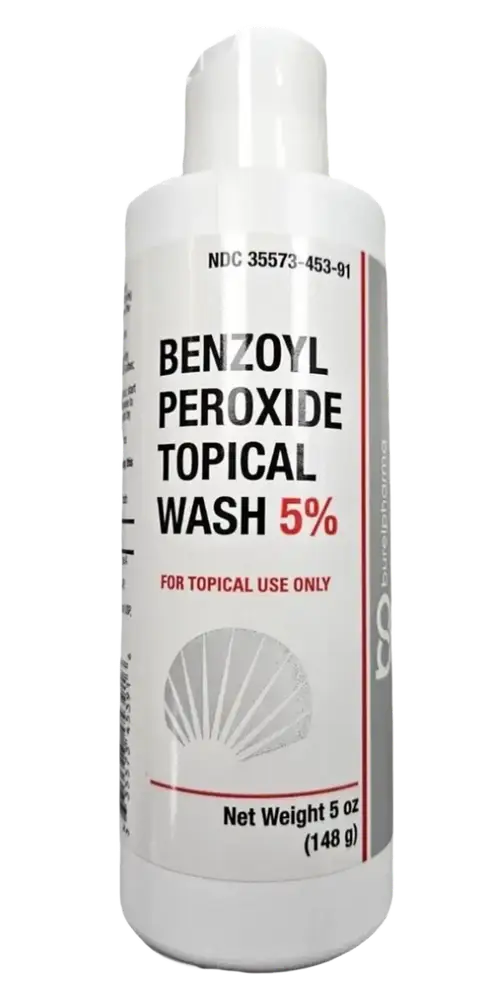 Burel Pharma Benzoyl Peroxide Topical Wash 5%