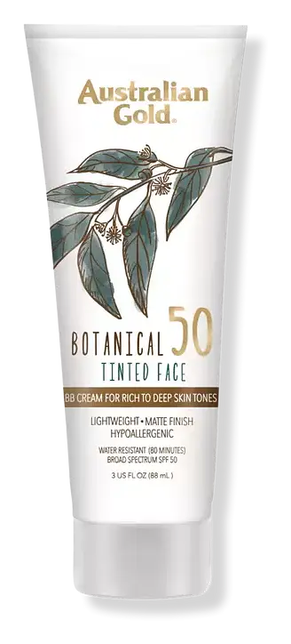 Australian Gold Botanical SPF 50 Tinted Face Rich to Deep