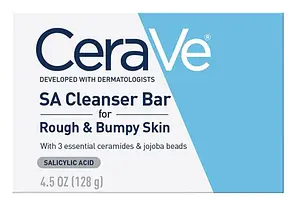CeraVe SA Cleanser Bar for Rough & Bumpy Skin