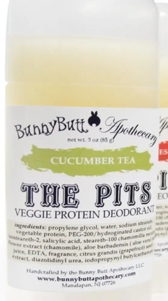 Bunny Butt Apothecary The Pits Deodorant Veggie Protein