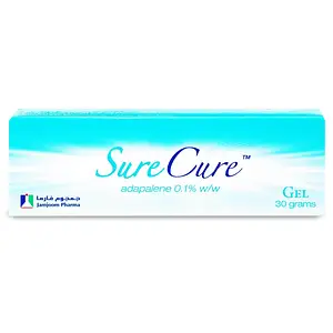 Jamjoom Pharma Sure Cure 0.1% Adapalene Gel