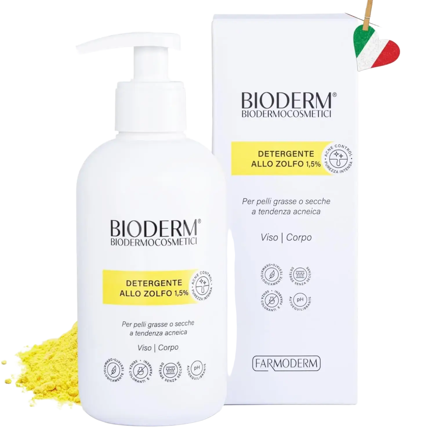 Bioderm Detergente Allo Zolfo 1.5%