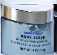 Trader Joe's Marine Radiance Body Scrub