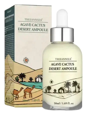 Treeannsea Agave Cactus Desert Ampoule
