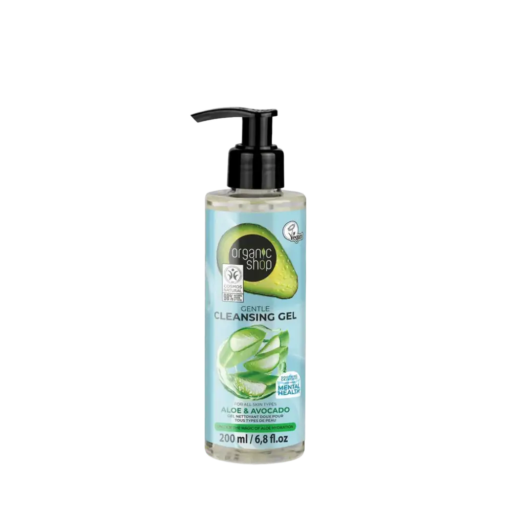 Organic Shop Gentle Cleansing Gel Aloe And Avocado