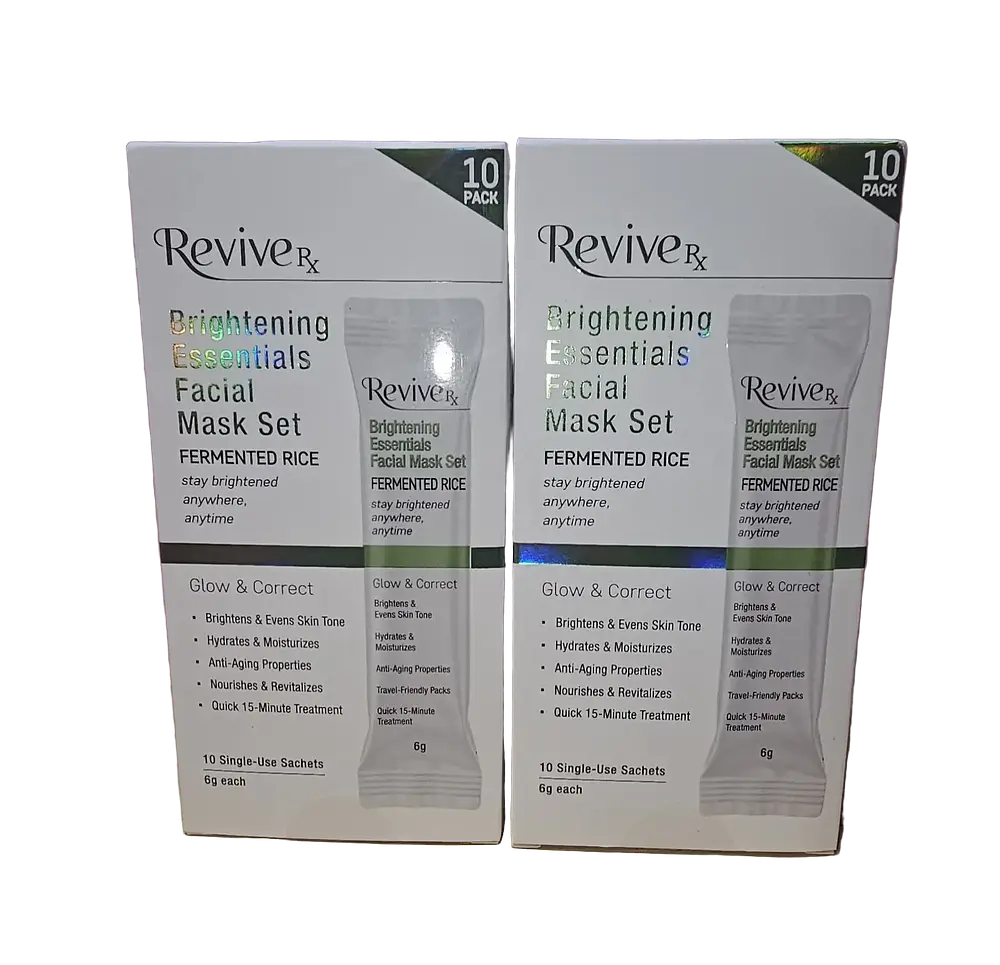 ReviveRX Brightening Essentials Facial Mask Set