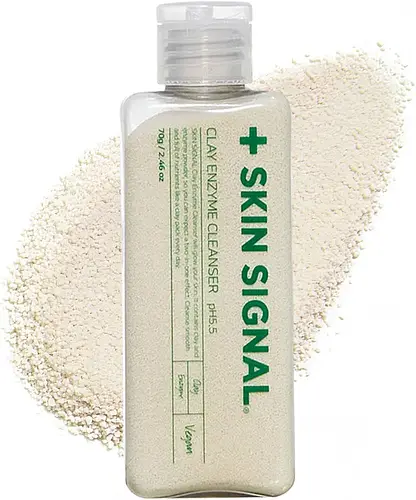 Skin Signal Clay Enzyme Cleanser White