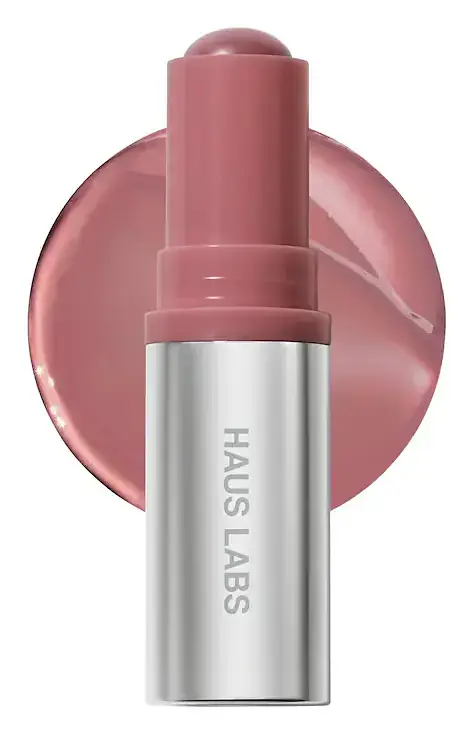 Haus Labs By Lady Gaga Color Fuse Glassy Blush Balm Stick Glossy Hibiscus