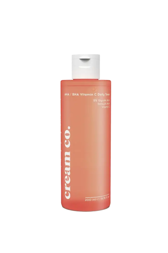 Cream Co. AHA / BHA Vitamin C Daily Toner