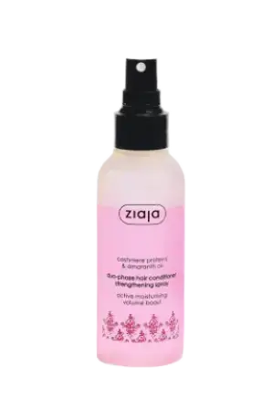 Ziaja Cashmere Proteins & Amaranth Oil Duophase Hair Conditioner Strengthening Spray