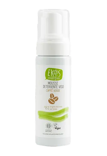 Ekos Mousse Detergente Viso Caffè Verde