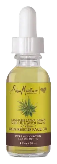 Shea Moisture Cannabis & Witch Hazel Skin Rescue Facial Oil