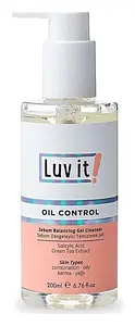 Luv it! Oil Control Sebum Balancing Gel Cleanser