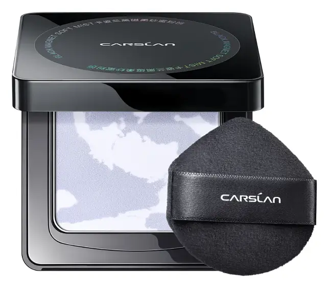 Carslan Oil Control Face Pressed Powder 01 Light Purple