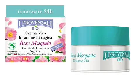 I Provenzali Crema Viso Idratante Biologica Rosa Mosqueta