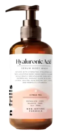Skin Hero Hyaluronic Acid Serum Body Wash Citrus Tea