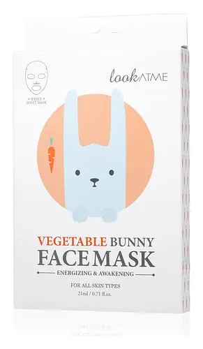 lookATME Face Mask Vegetable Bunny