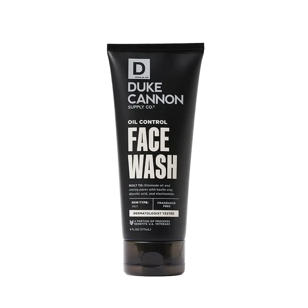 Duke Cannon Oil Control Face Wash