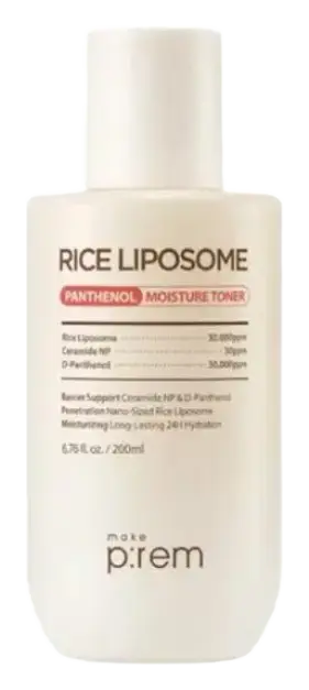 Make p:rem Rice Liposome Panthenol Moisture Toner