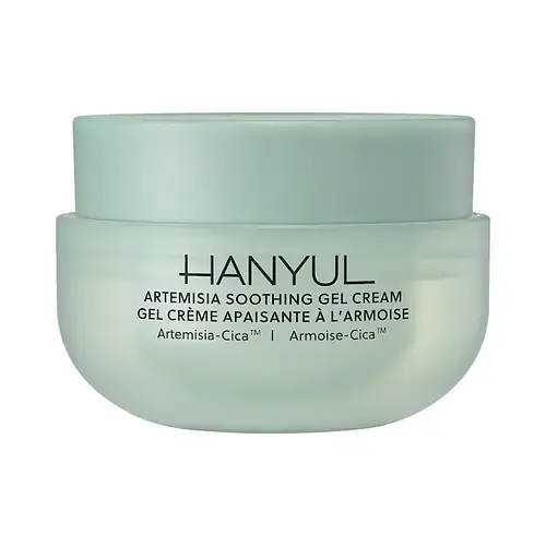 Hanyul Artemisia Soothing Gel Cream Moisturizer with Centella Asiatica and Niacinamide