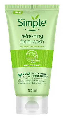 Simple Skincare Kind To Skin Refreshing Facial Wash India
