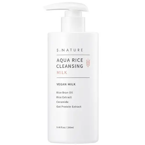 S.NATURE Aqua Rice Cleansing Milk