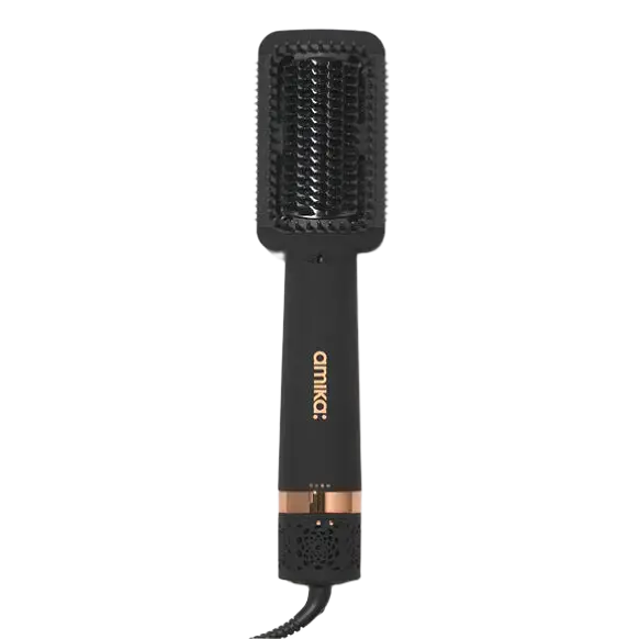 Amika Double Agent 2-in-1 Straightening Blow Dry Brush