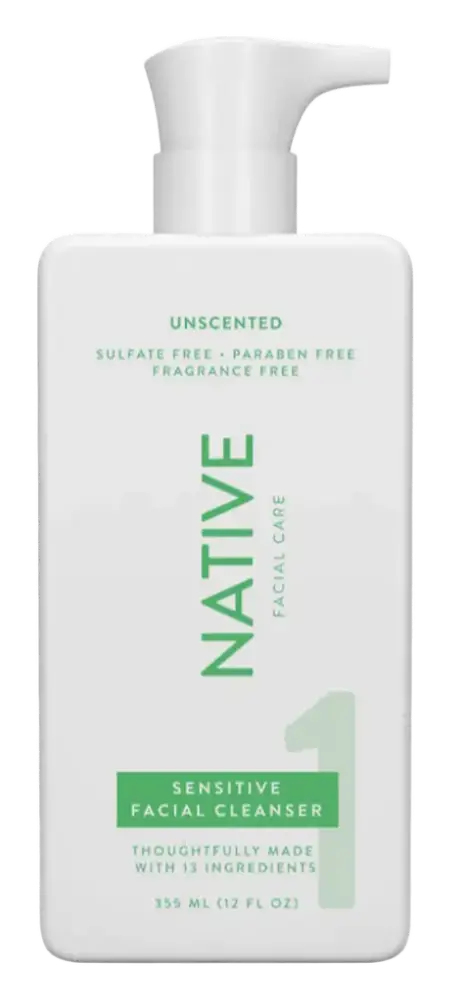 Native Sensitive Skin Facial Cleanser
