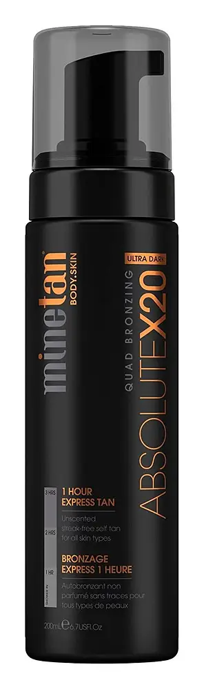 Minetan Absolute X20 Self Tan Foam 1 Hour Express