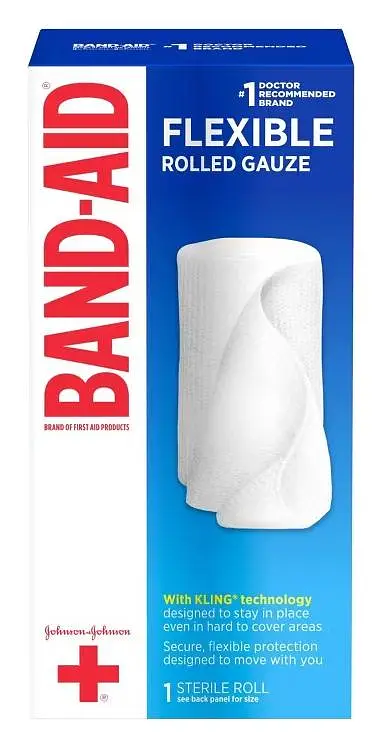 Band-Aid Rolled Gauze