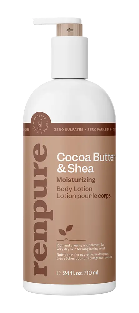 Renpure Cocoa butter & shea moisturizing body lotion