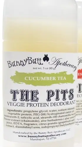 Bunny Butt Apothecary The Pits Deodorant Veggie Protein