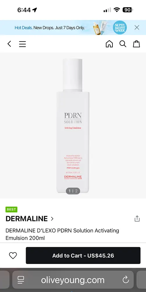 Dermaline Solution Activating Emulsion