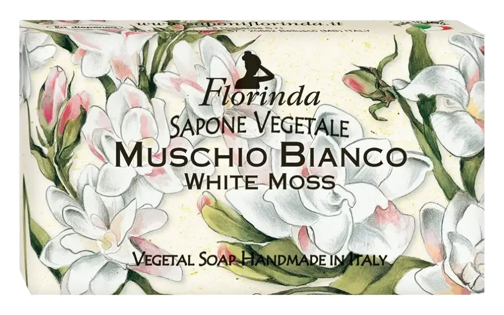 Florinda White Moss Vegetal Soap