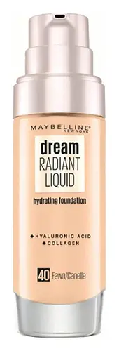 Maybelline Dream Radiant Liquid Hydrating Foundation 40 Fawn