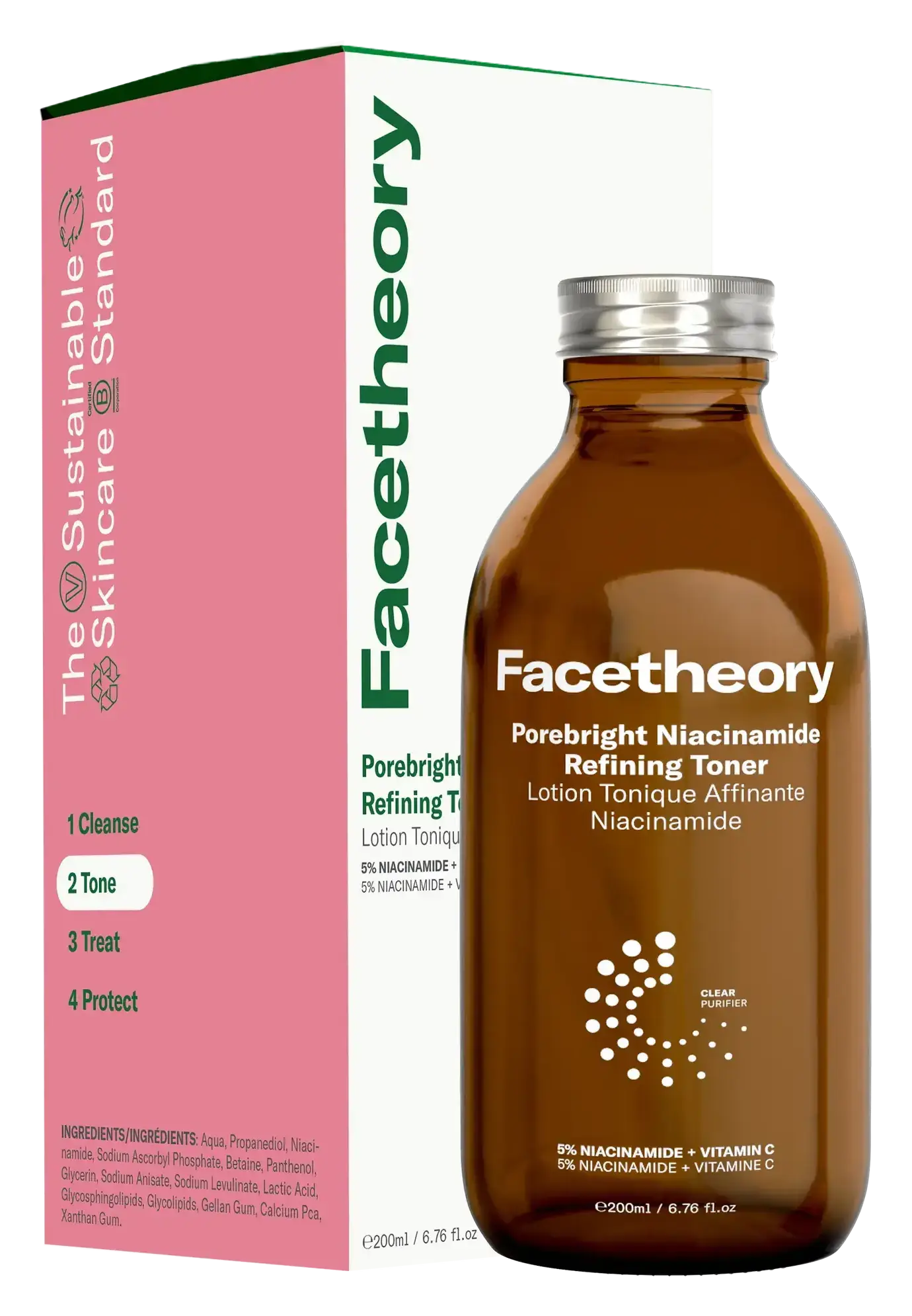 FaceTheory Porebright Niacinamide Refining Toner